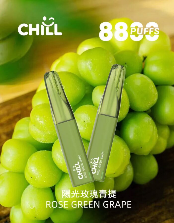 【續航怪獸-全新上市】CHILL 拋棄式 8888口電子煙：圖片 11