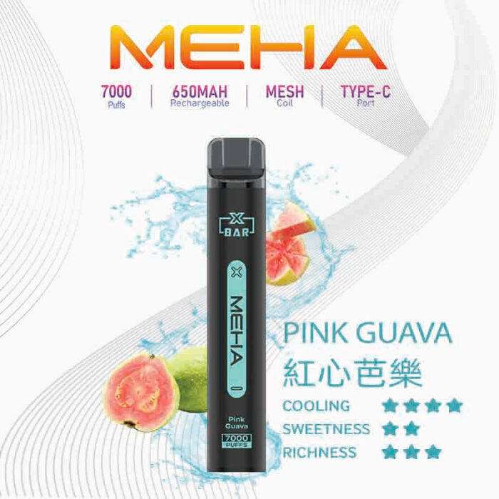 MEHA XBAR 拋棄式 7000口小黑條：圖片 11