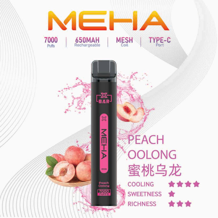 MEHA XBAR 拋棄式 7000口小黑條：圖片 16