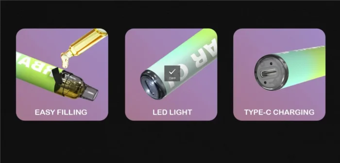 Fitpod RBAR Q1 一次性注油主機 拋棄式主機 可重複註油 台灣電子煙批發：圖片 4